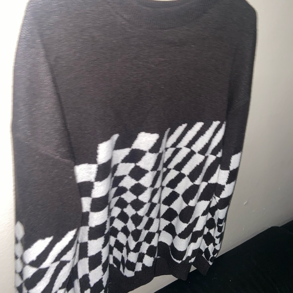 H&M knitted checker sweater - Picture 5 of 6